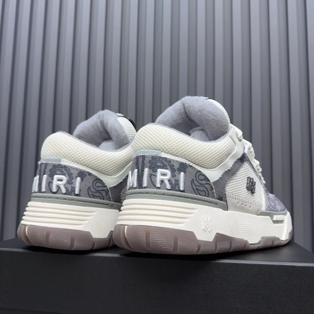 Men's shoes 💰660💰 AMIRI AMIRI trendy brand hot sale 🔥 Available all year round, couples 💑 Official website synchronization Imported fabrics 1⃣️ vs 1⃣️ replica, original factory special original sole, 35-45 (45. non-refundable)